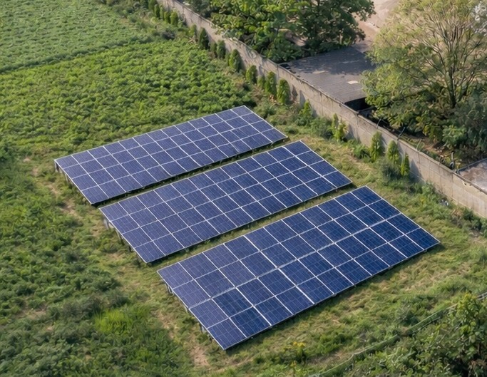 our solar plant
